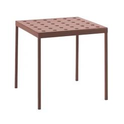 HAY Table For Outdoor Use*Balcony table, Iron , 75 cm Red