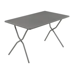 Lafuma Balcony Furniture*Balcony table 70x120 cm, Titane Grey