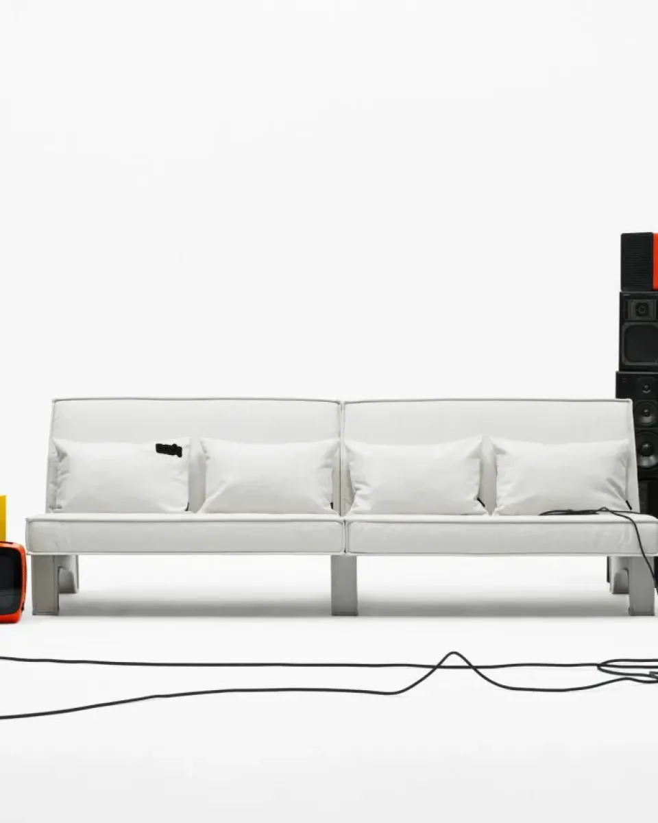 Massproductions Sofas*BAM! 3-seater sofa, 1016 Bone Grey