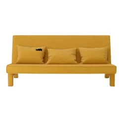 Massproductions Sofas*BAM! 3-seater sofa, 2227 Dijon Yellow