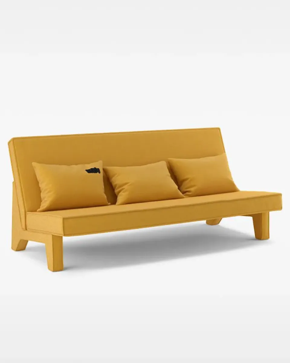 Massproductions Sofas*BAM! 3-seater sofa, 2227 Dijon Yellow