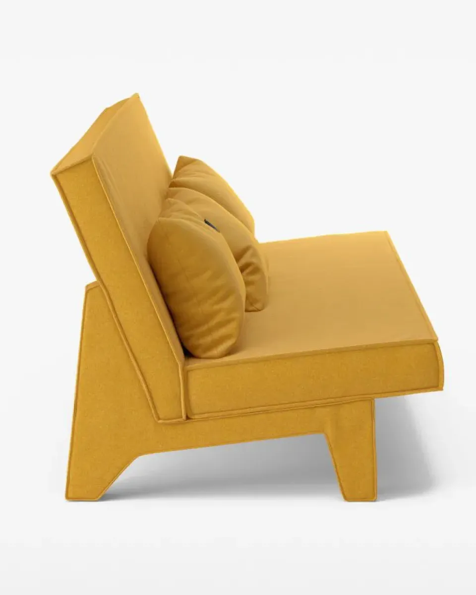 Massproductions Sofas*BAM! 3-seater sofa, 2227 Dijon Yellow
