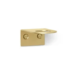Ferm Living Clothes Racks, Coat Stands & Hangers*Basho wall hanger, brass Gold-coloured