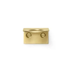 Ferm Living Clothes Racks, Coat Stands & Hangers*Basho wall hanger, brass Gold-coloured