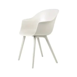 GUBI Chairs*Bat Plastic chair, Alabaster White