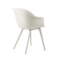 GUBI Chairs*Bat Plastic chair, Alabaster White