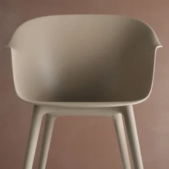 GUBI Chairs*Bat Plastic chair, Alabaster White