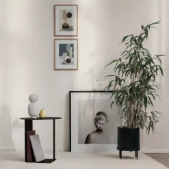 Ferm Living Garden Details & Accessories*Bau flower pot large Ø28 cm, Black
