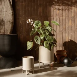 Ferm Living Garden Details & Accessories*Bau flower pot large Ø28 cm, cashmere Beige