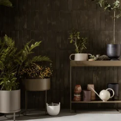 Ferm Living Garden Details & Accessories*Bau flower pot large Ø28 cm, cashmere Beige