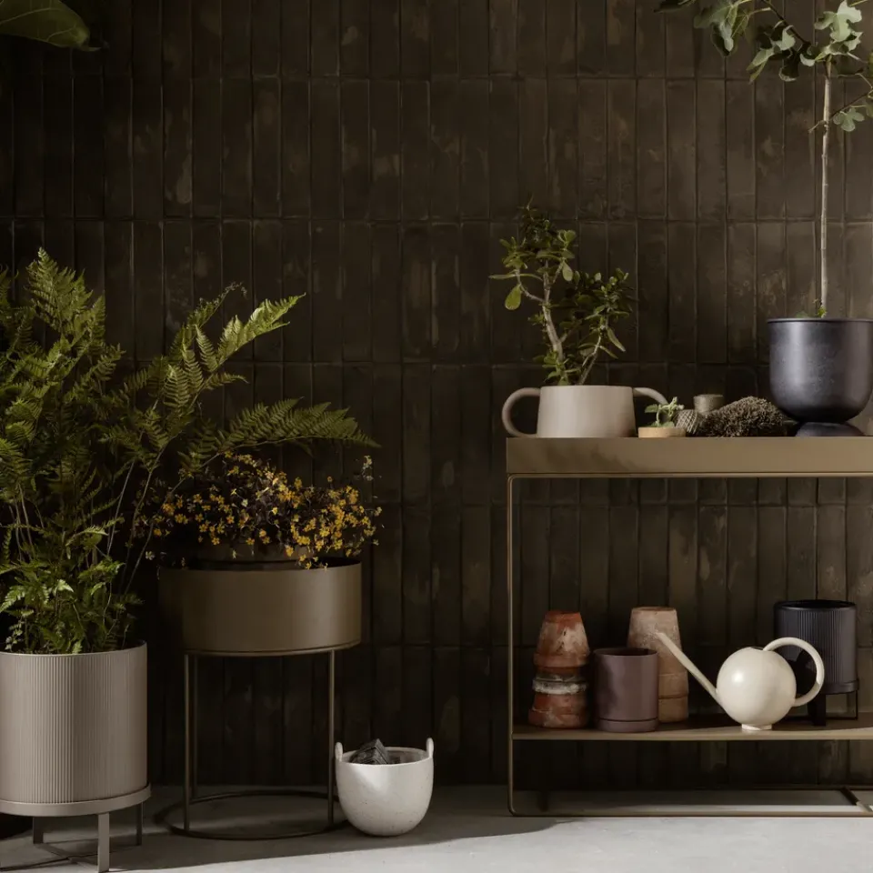 Ferm Living Garden Details & Accessories*Bau flower pot large Ø28 cm, cashmere Beige
