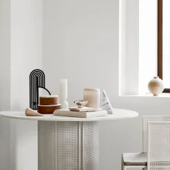 Kristina Dam Studio Dining Tables*Bauhaus dining table, Beige