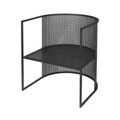 Kristina Dam Studio Armchairs & Footstools*Bauhaus lounge chair, Black