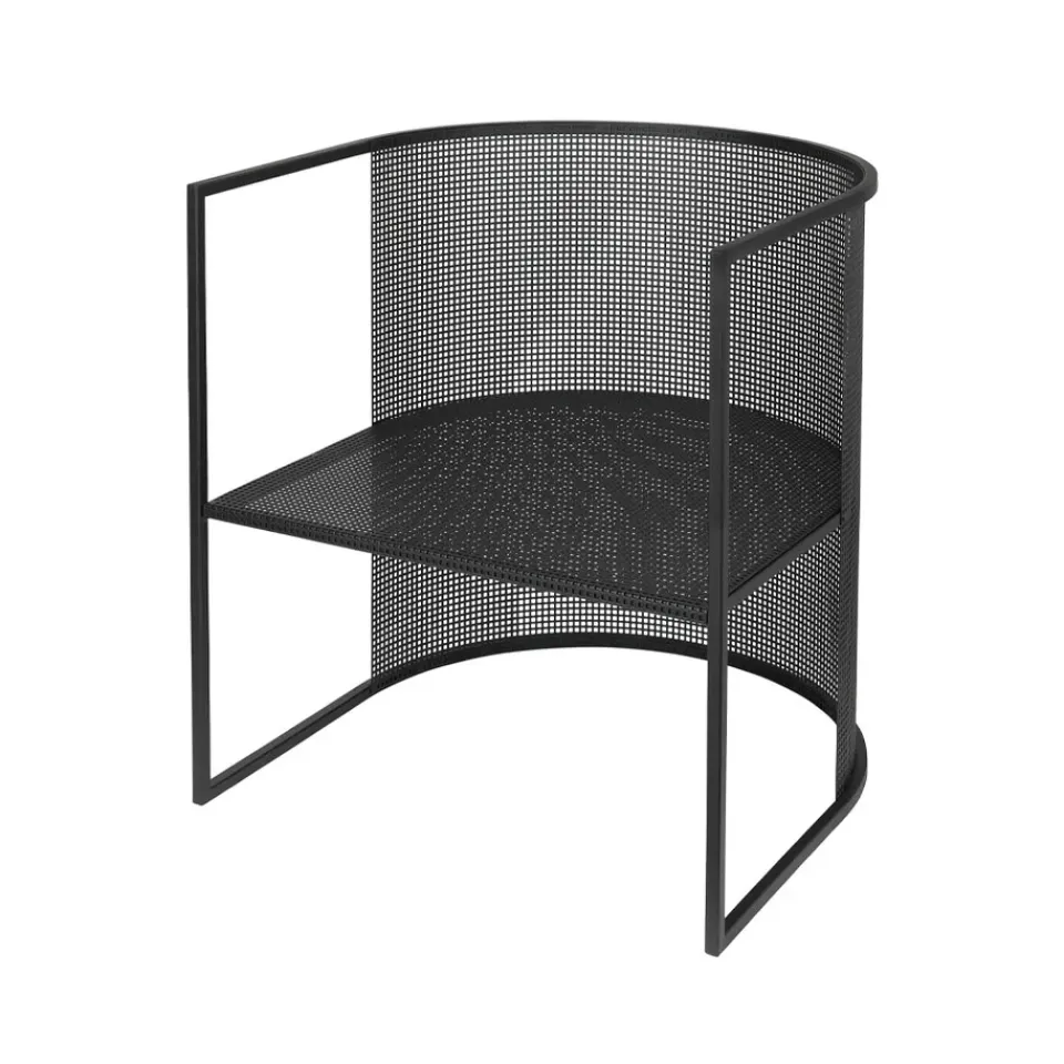 Kristina Dam Studio Armchairs & Footstools*Bauhaus lounge chair, Black