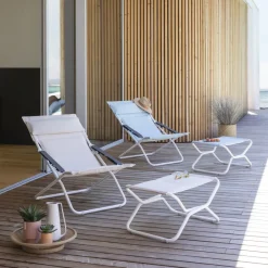 Lafuma Seating*Bayanne sun lounger, Celadon Blue