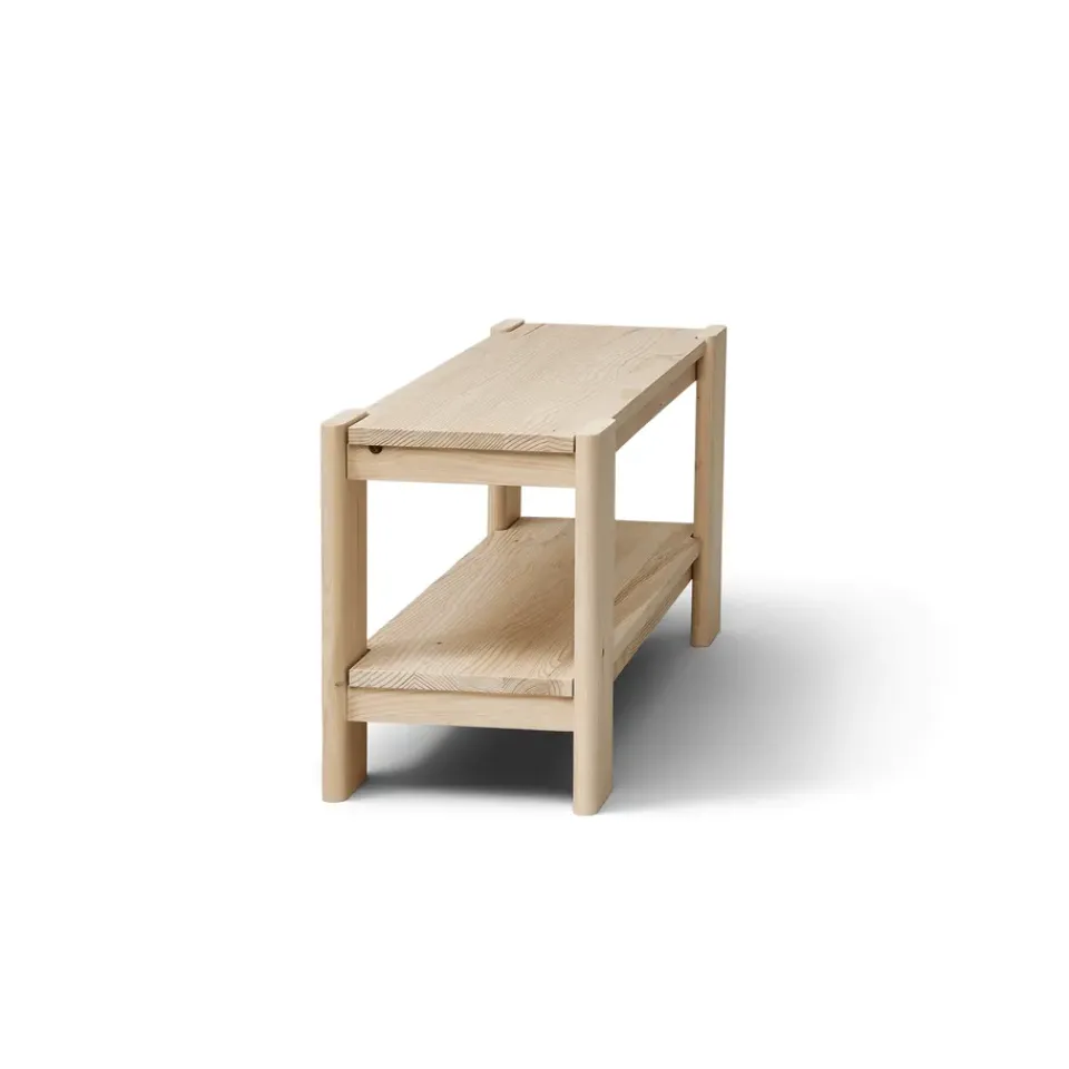 Form & Refine Benches*Beam bench 112 cm, Pinewood Beige
