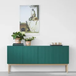 A2 T.V & Media Units|Dressers & Sideboards*Beam side table, Light , base in white oiled oak Grey