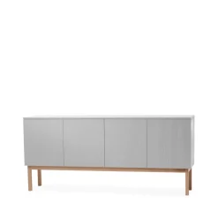 A2 Dressers & Sideboards*Beam side table, Light , stand in white oiled oak Grey