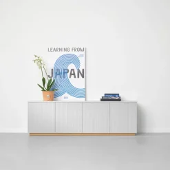 A2 T.V & Media Units|Dressers & Sideboards*Beam side table, lacquer, base, tabletop in carrara marble White
