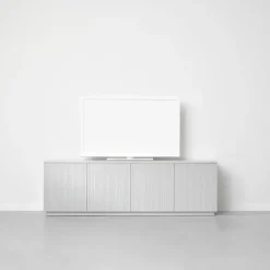 A2 T.V & Media Units|Dressers & Sideboards*Beam side table, lacquer, base, tabletop in carrara marble White