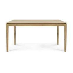 Ethnicraft Dining Tables*Beech dining table, Lacquered oak, 160x80 cm Beige