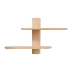Andersen Furniture Shelves & Shelving Systems*Bend wall shelf, Oak, 50x18x40 cm Beige