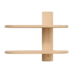 Andersen Furniture Shelves & Shelving Systems*Bend wall shelf, Oak, 50x18x40 cm Beige