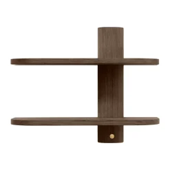 Andersen Furniture Shelves & Shelving Systems*Bend wall shelf, Smoked Oiled Oak, 50x18x40 cm Brown