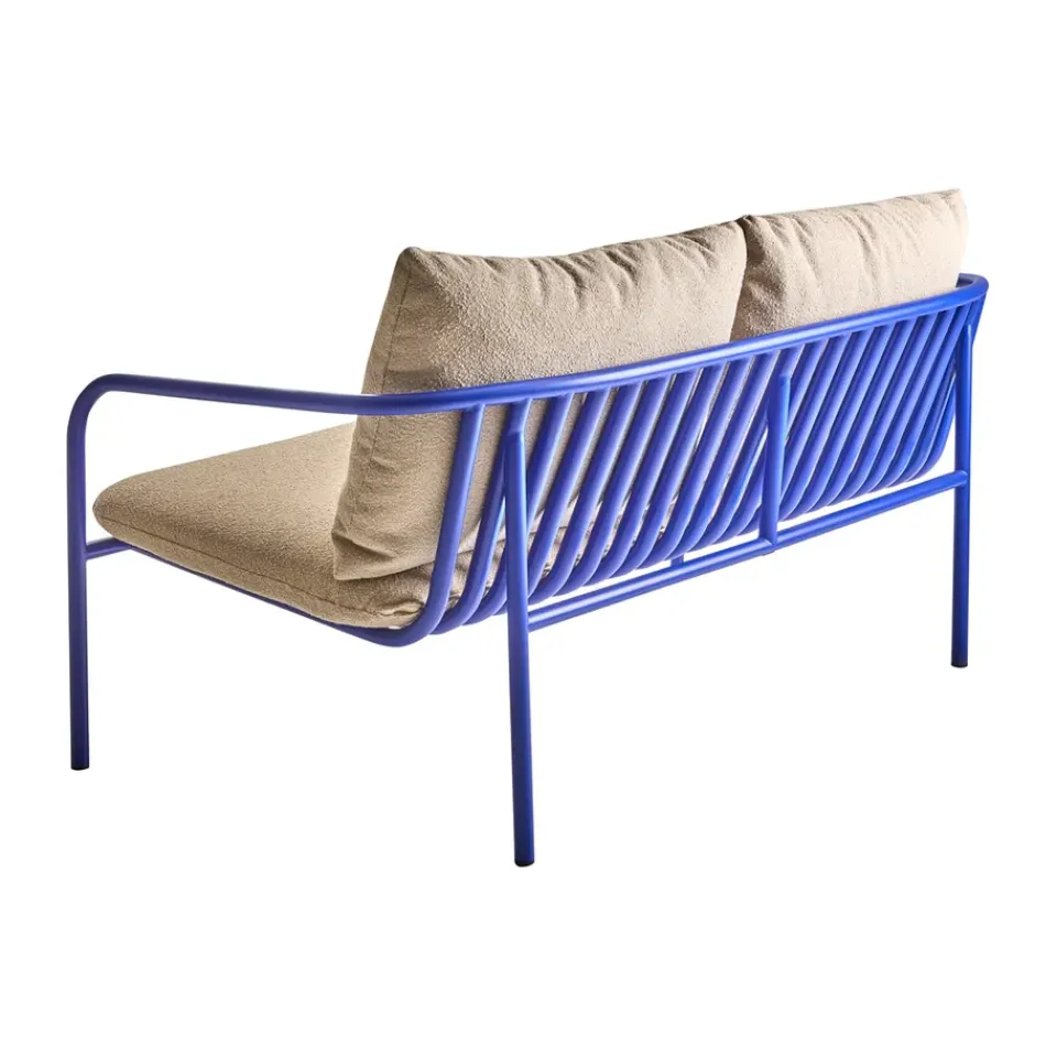 Brafab Garden Sofas & Garden Benches|Balcony Furniture*Bendt sofa, Teddy beige-indigo Blue