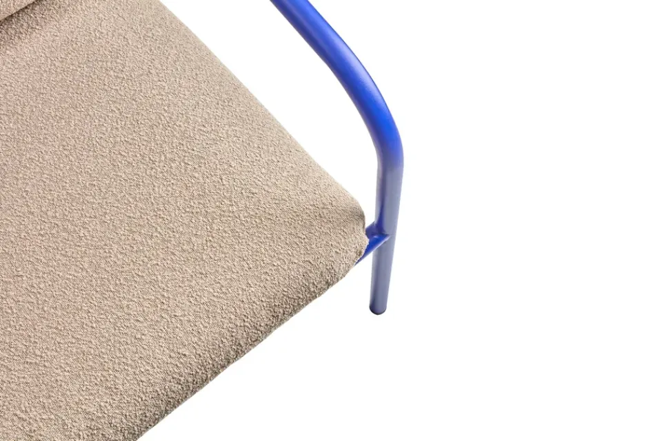 Brafab Garden Sofas & Garden Benches|Balcony Furniture*Bendt sofa, Teddy beige-indigo Blue