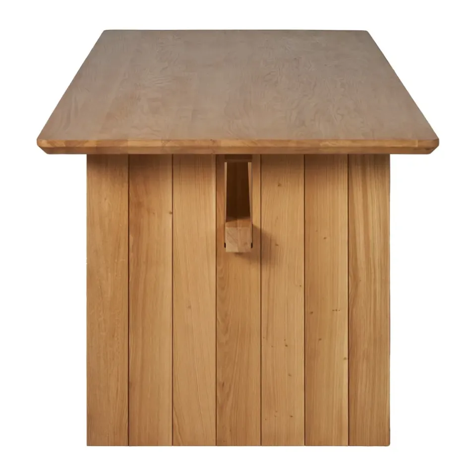 1898 Dining Tables*Berghem dining table 90x220 cm, Laqurered oak Brown