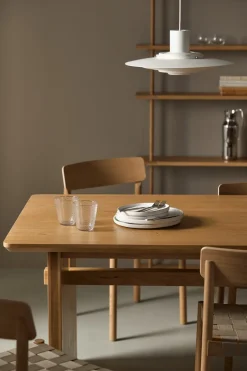 1898 Dining Tables*Berghem dining table 90x220 cm, Laqurered oak Brown