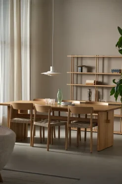 1898 Dining Tables*Berghem dining table 90x220 cm, Laqurered oak Brown
