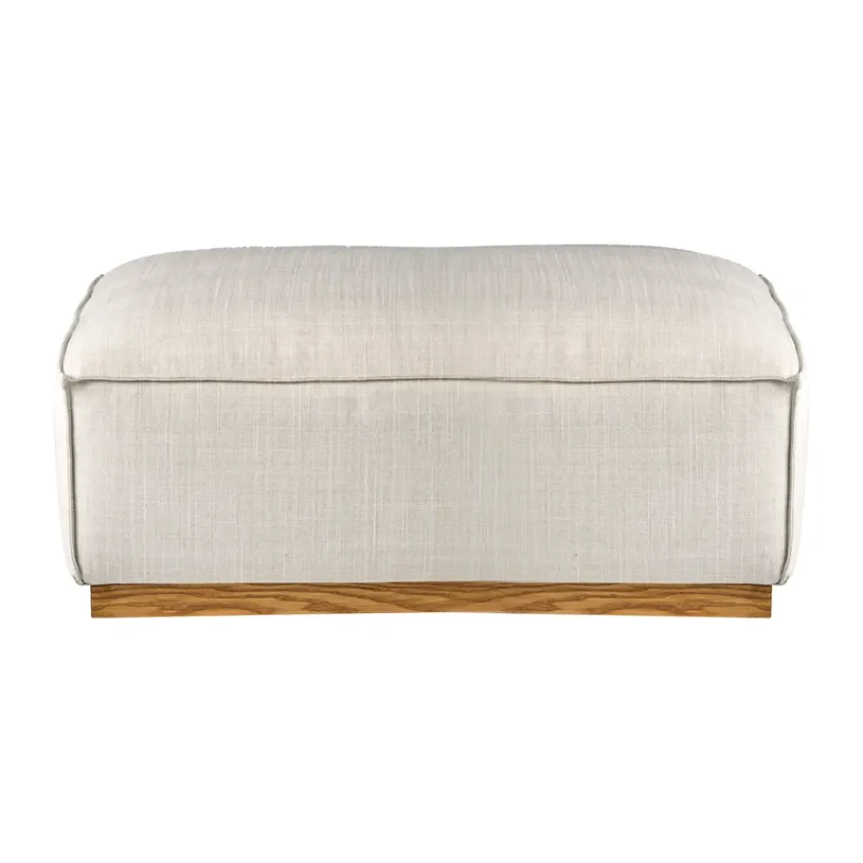 1898 Armchairs & Footstools*Bergsdal footstool, Oslo nature White