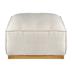 1898 Armchairs & Footstools*Bergsdal footstool, Oslo nature White