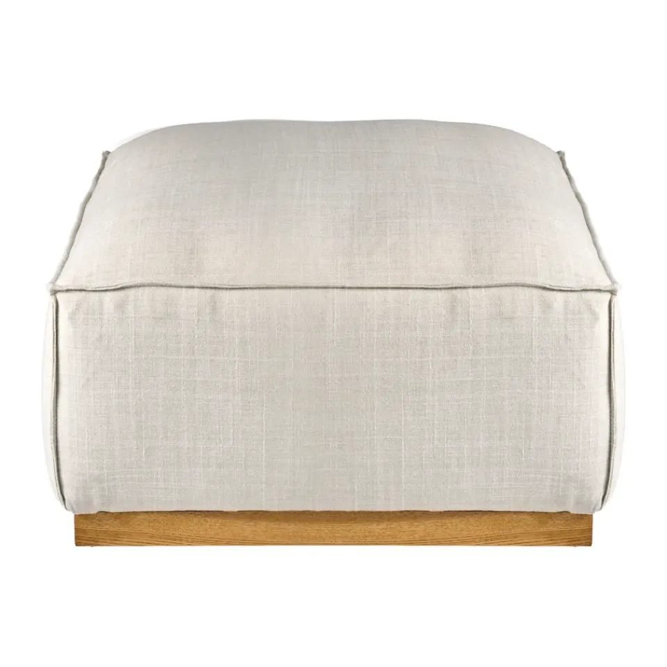 1898 Armchairs & Footstools*Bergsdal footstool, Oslo nature White