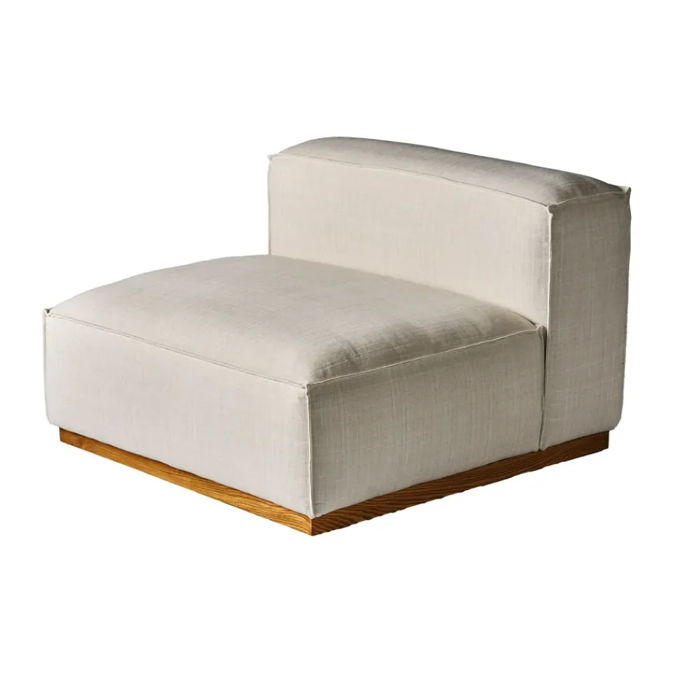 1898 Armchairs & Footstools*Bergsdal 1.5-seater armchair, Oslo nature White