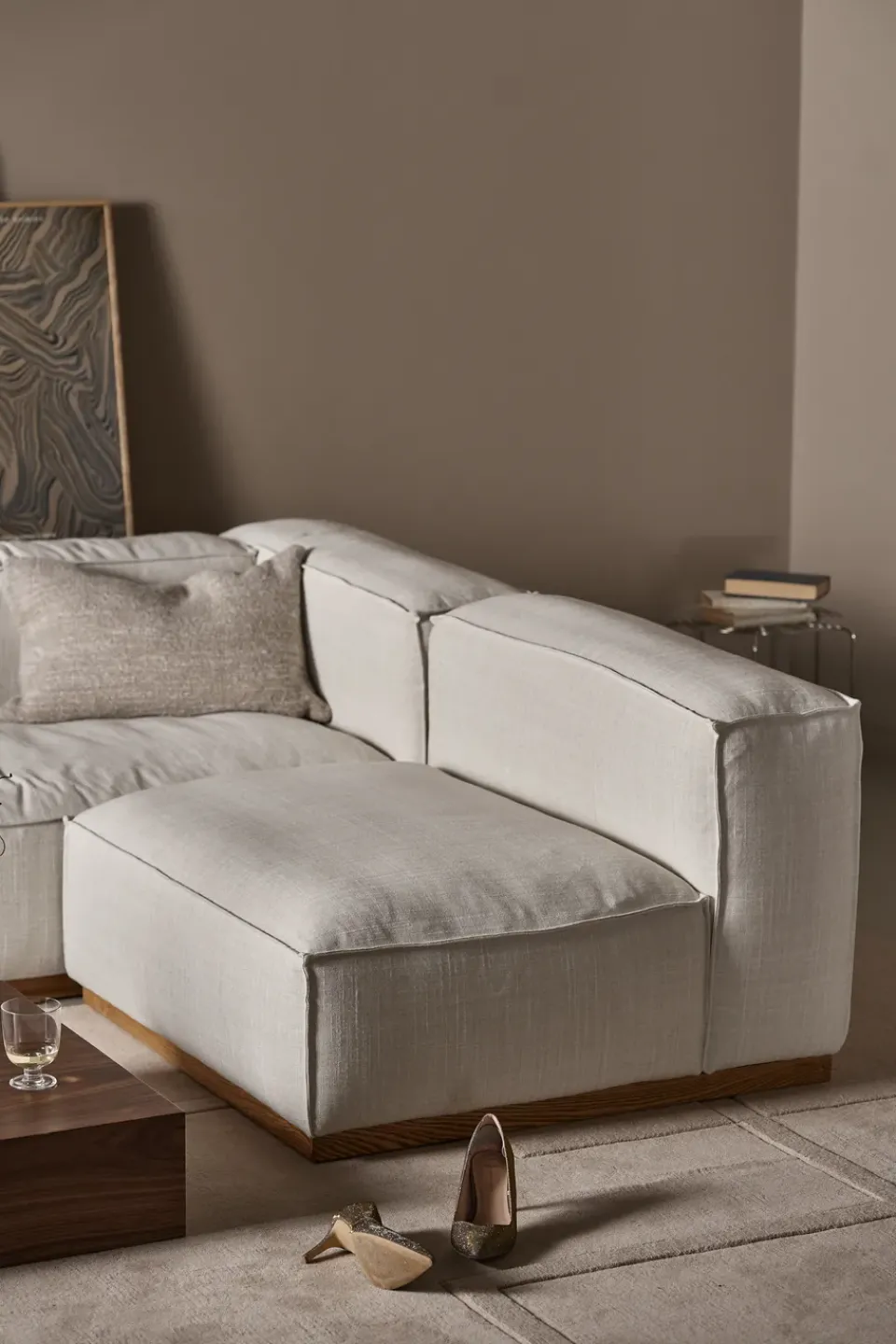 1898 Armchairs & Footstools*Bergsdal 1.5-seater armchair, Oslo nature White