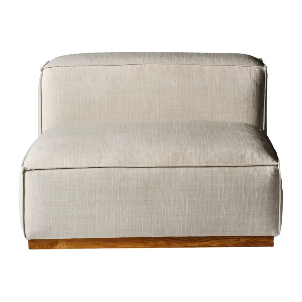 1898 Armchairs & Footstools*Bergsdal 1.5-seater armchair, Oslo nature White