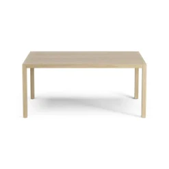 Swedese Coffee Tables*Bespoke coffee table 58x100 cm, H45 cm Oak laquered Beige