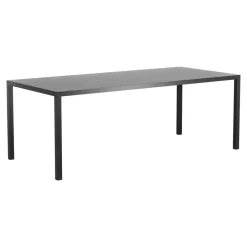 Swedese Dining Tables*Bespoke table 90x200 cm, Ash glazed Black