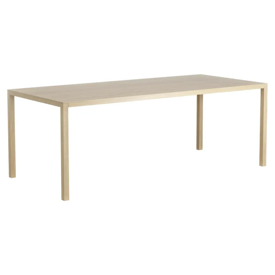 Swedese Dining Tables*Bespoke table 90x200 cm, Oak laquered Beige