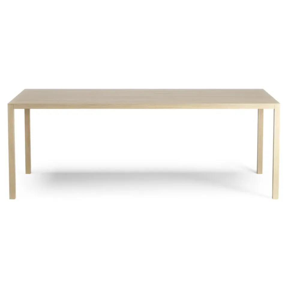 Swedese Dining Tables*Bespoke table 90x200 cm, Oak laquered Beige
