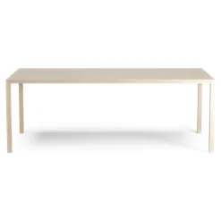 Swedese Dining Tables*Bespoke table 90x200 cm, Oak white pigment Beige