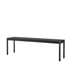 &Tradition Benches*Betty TK5 bench, . flätad linnebandsseat Black