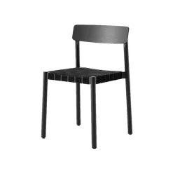 &Tradition Chairs*Betty TK1 Chair, , braided linen band seat Black