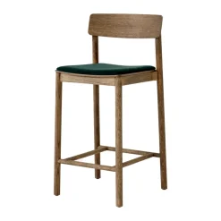 &Tradition Bar Stools*Betty TK14 Counter Chair 65 cm, Gentle 0973-smoked oiled oak BeigeBrown