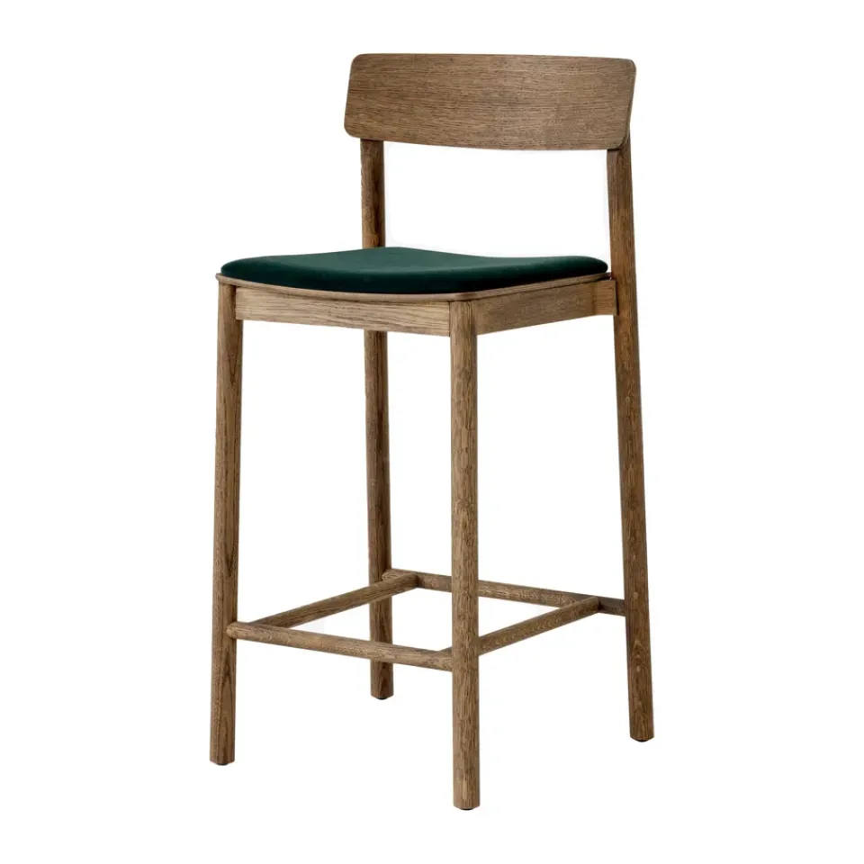 &Tradition Bar Stools*Betty TK14 Counter Chair 65 cm, Gentle 0973-smoked oiled oak BeigeBrown