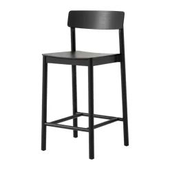 &Tradition Bar Stools*Betty TK13 Counter Chair 65 cm, lacquered ash Black