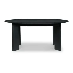 Ferm Living Dining Tables*Bevel Extendable dining table, -oiled beech, incl. 2 extension leaf Black